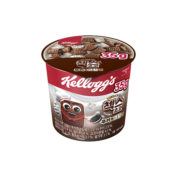 첵스초코 쿠키앤크림 컵시리얼