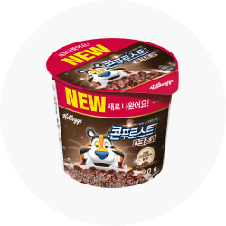 콘푸로스트 다크초코 컵시리얼