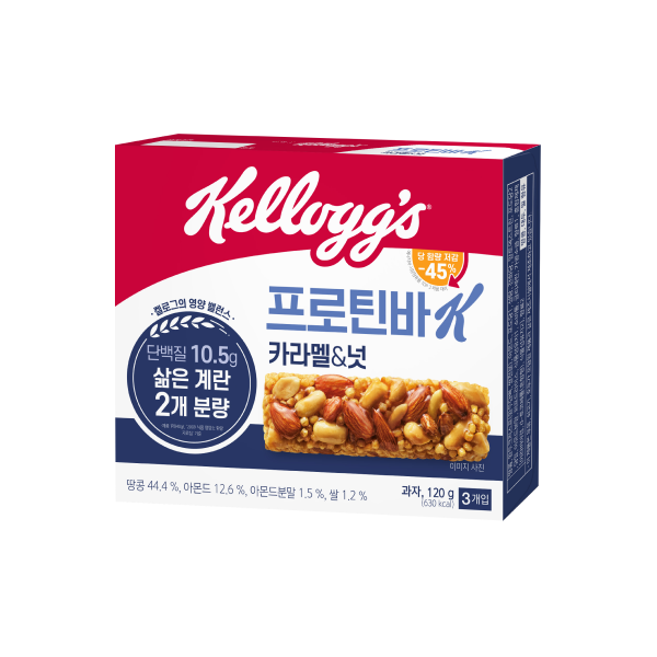 프로틴바K 카라멜&넛