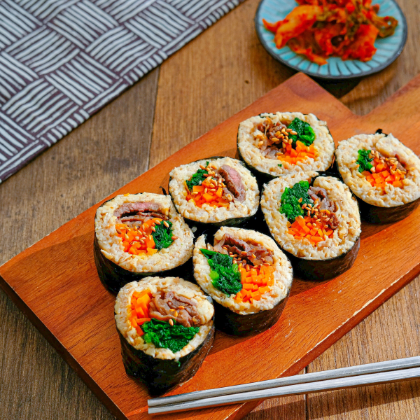영양 가득 통귀리 김밥